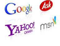 Google - Ask - MSN - Yahoo